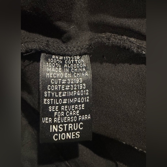 Women’s Black Love Stitch Skirt with Butterfly Buttons - Picture 14 of 15